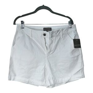 Falls Creek Blues Women’s Chino Midi Shorts - White - Size 8 - New